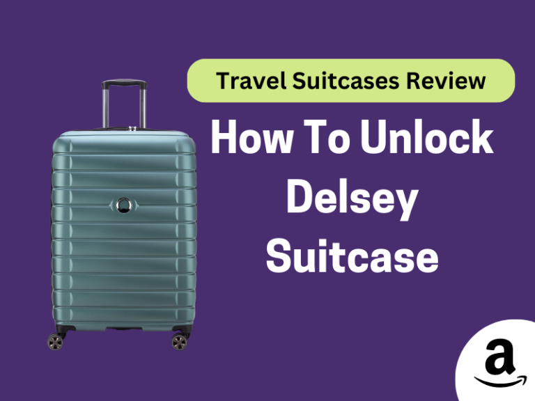 How To Unlock Delsey Suitcase